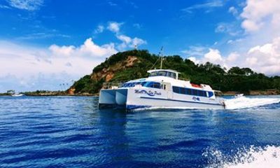 Catamaran Semi-Land Transfer Salvador to Morro de São Paulo
