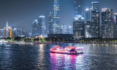 Guangzhou Pearl River Night Sightseeing Cruise Ticket