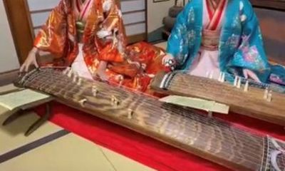 Hiroshima Kimono Koto and simple tea experience