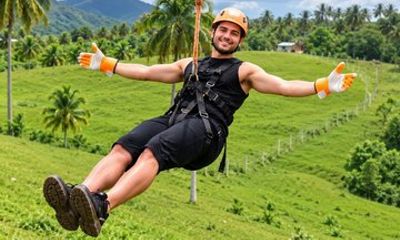 Adventure Land and Air Combo Buggies Zipline