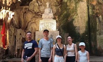 Da Nang: Marble Mountains with Basket Boat & Hoi An Private Tour