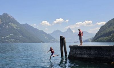 Ultimate Lake Lucerne Escape with BBQ Water Activities