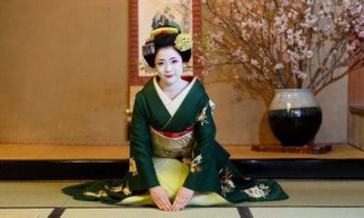 Kyoto 90 mins Geisha Maiko Show in a Zen Temple