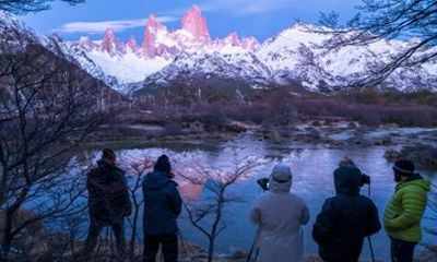 Night trekking in Chalten Sunrise experience at Fitz Roy