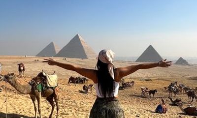 Giza Pyramids and Grand Egyptian Museum Tour with Lunch