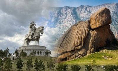 Genghis Khaan Statue and Turtle Rock Tour