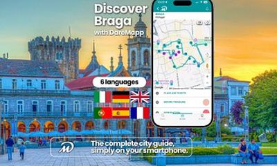 TOP Braga: Private Guided Tour with Your Mobile