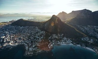Cape Town Robben Island and City Center Helicopter Tour