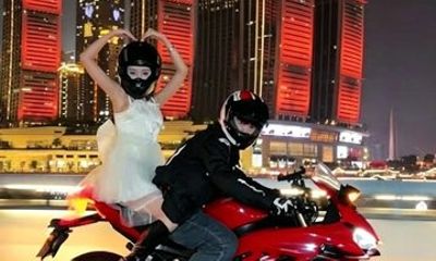 Chongqing Night Life Motorcycle Check in Two River Cruise 8D City