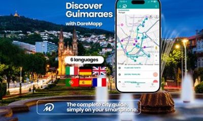 TOP Guimaraes: Private Guided Tour with Your Mobile