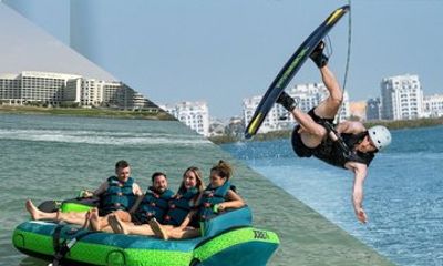 Abu Dhabi Water Sports: Tubing, Wakeboarding & Water Skiing