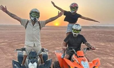 Agafay Desert 2H Quad Adventure Tea and Marrakech Transfer