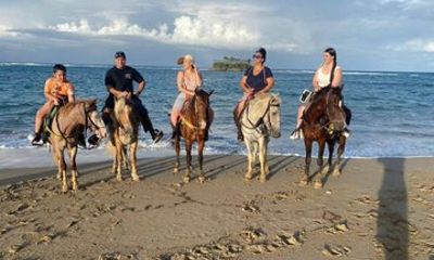 Beach and Countryside Horseback Riding Adventure in Puerto Plata