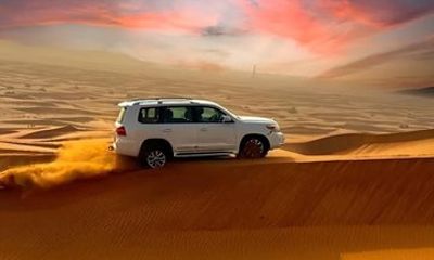 Evening Desert Safari Dune Bashing BBQ Dinner and Entertainment
