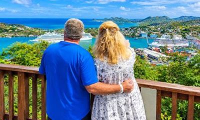 St Lucia Private Cruise Ship Excursion - Mud Bath & Waterfall