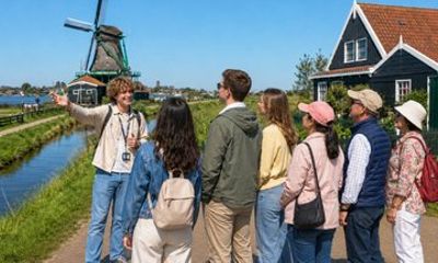 From Amsterdam Zaanse Schans Windmills Tour with Tastings