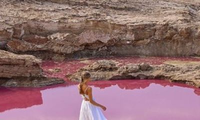 Madaba Mount Nebo Pink Lake and Dead Sea Private Tour