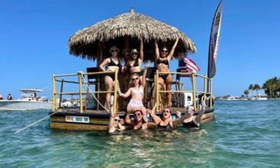 Island Hopper Private Tiki Cruise 2 Hours Islands and Sandbars