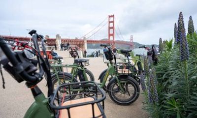 San Francisco EBike Rental Golden Gate and GPS Routes