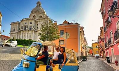 Private Couples Tuk Tuk Tour of Lisbon