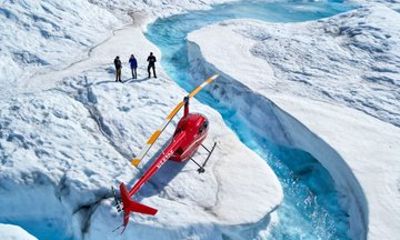 Alaska Glacier Helicopter Ride with 2 Landings for 90 minutes