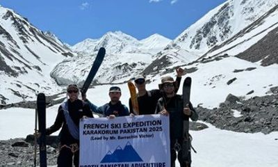 Ski Tour in Kuksil Valley Hunza Khunjerab