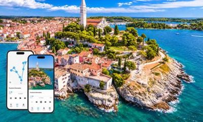 Rovinj Self Guided Tour of the Saint and the Lions