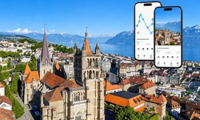 Lausanne Self Guided Walking Tour of Rebel and Rockstar