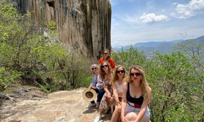 Hierve el Agua and Mitla complete tour with Tule Teotitlán and Mezcal