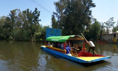 Private Xochimilco Tour Trajinera Ride Coyoacán and Mexican Art