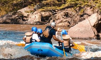 Rafting on the Fonce River level 3