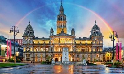 Glasgow City Sightseeing Self Guided Walking Tour with an APP