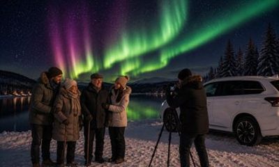 Rovaniemi Premium Comfort Northern Lights Tour for Seniors