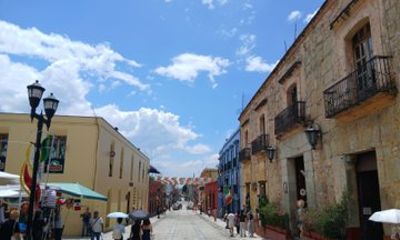 Oaxaca City, walking through streets, markets and a museum stop.