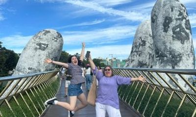 Private Early Golden Bridge and Marble Mountain Tour