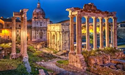 Rome by Night Private Tour with Driver