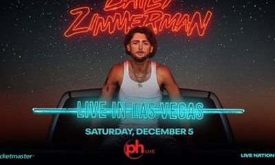 Bailey Zimmerman at Planet Hollywood Resort and Casino