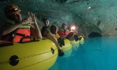 Xunantunich Maya Temples with Cave Tubing