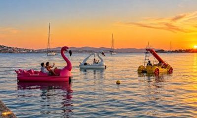Paros Private Watersports Takeover and Kids Party