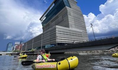 Oslo Packrafting: From River to Fjord in Small Groups