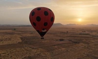 Marrakech Hot Air Balloon Flight with Moroccan Breakfast