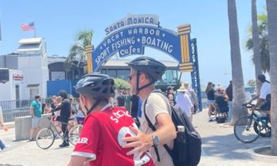 Private Santa Monica and Venice Beach Scenic E-Bike Tour