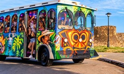 Puerto Plata Panoramic Party Train and City Vibes