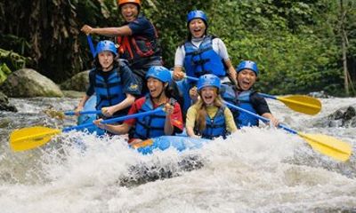 Ayung River Rafting and Ubud Day Tour with Lunch and Transfers