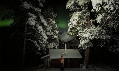 Arctic Sauna and Reindeer Hot Dogs Experience