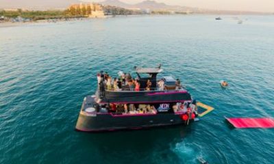 VIP Sunset Cruise Party on Floating Beach Club