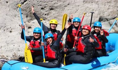 Rafting in Arequipa Chilina River transport and snack included