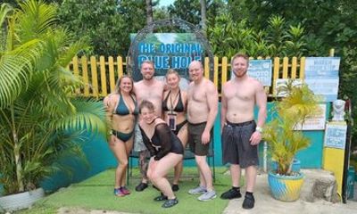 Blue Hole and Dunns River Falls Tour From Falmouth
