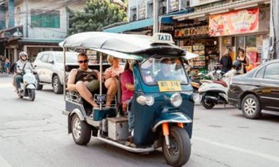Chiang Mai 3 Ride City Tour by Boat TukTuk and Songthaew