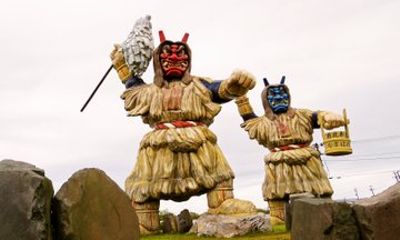 Akita: Oga Peninsula Private Tour with Namahage Museum